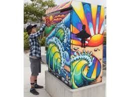 Electric Box Painted