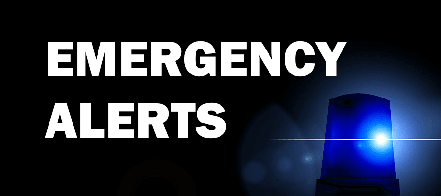 Emergency Alerts Blue