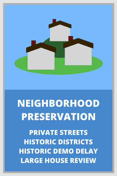 Neighborhood Preservation