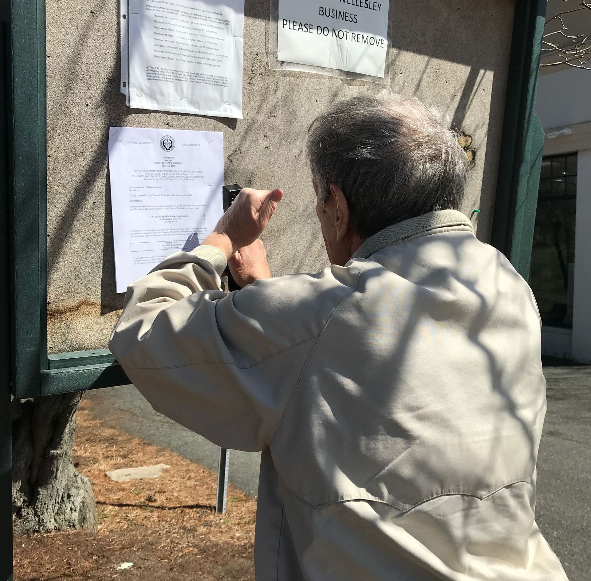 May 2019 Special Town Meeting warrant