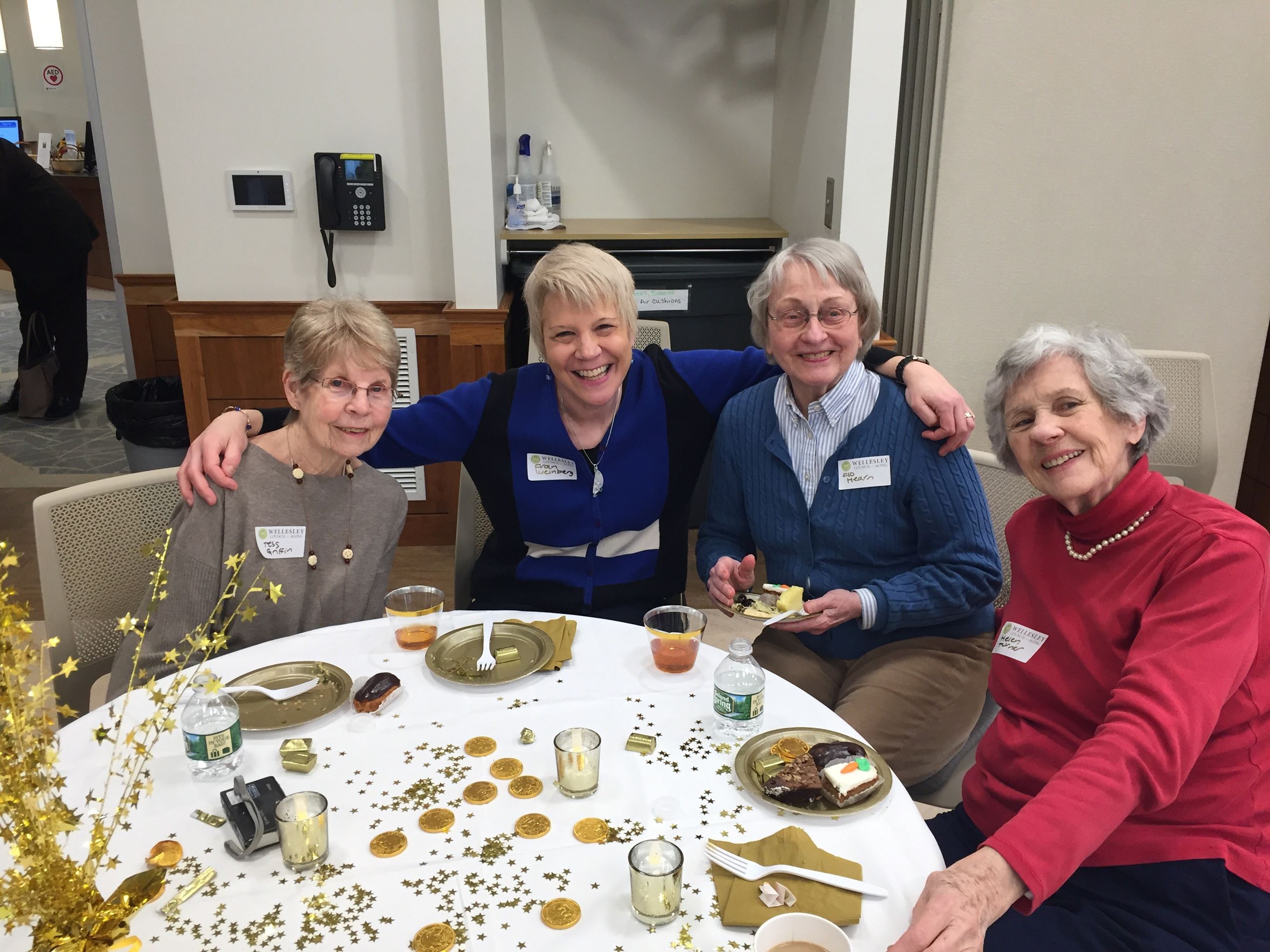 COA volunteer reception