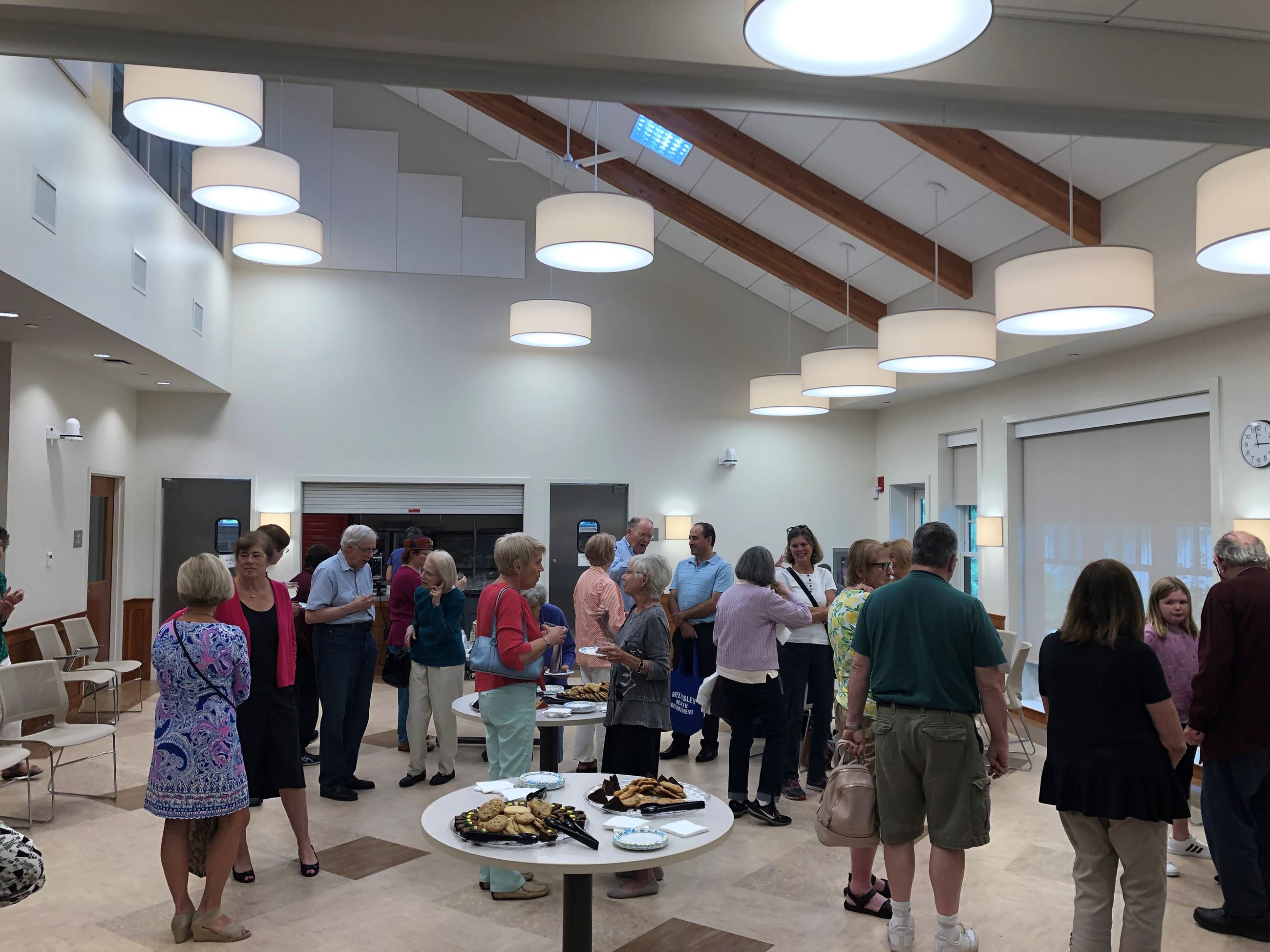 Photo of Gayle’s goodbye party