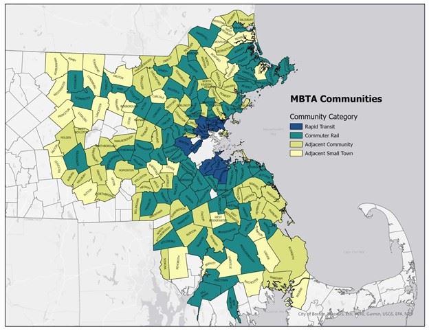 MBTA Communities Map